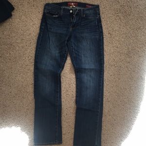 LUCKY straight leg jeans. WORN ONCE!